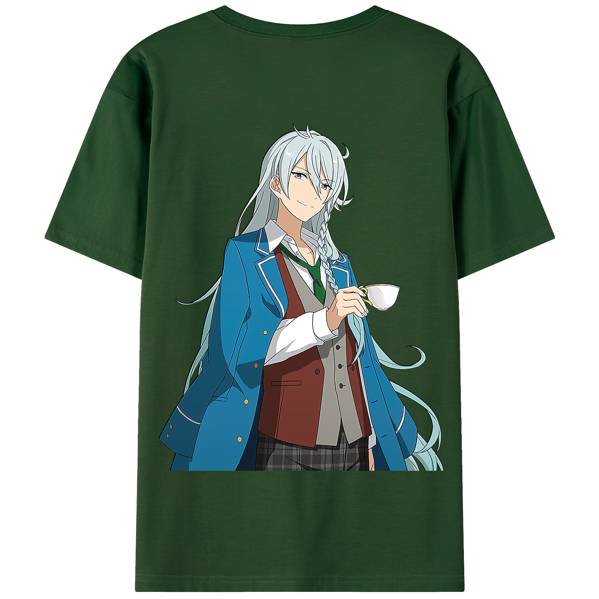 （画像用） あんさんぶるスターズ! Ensemble Stars 綿100％半袖Tシャツ（背面プリント）
